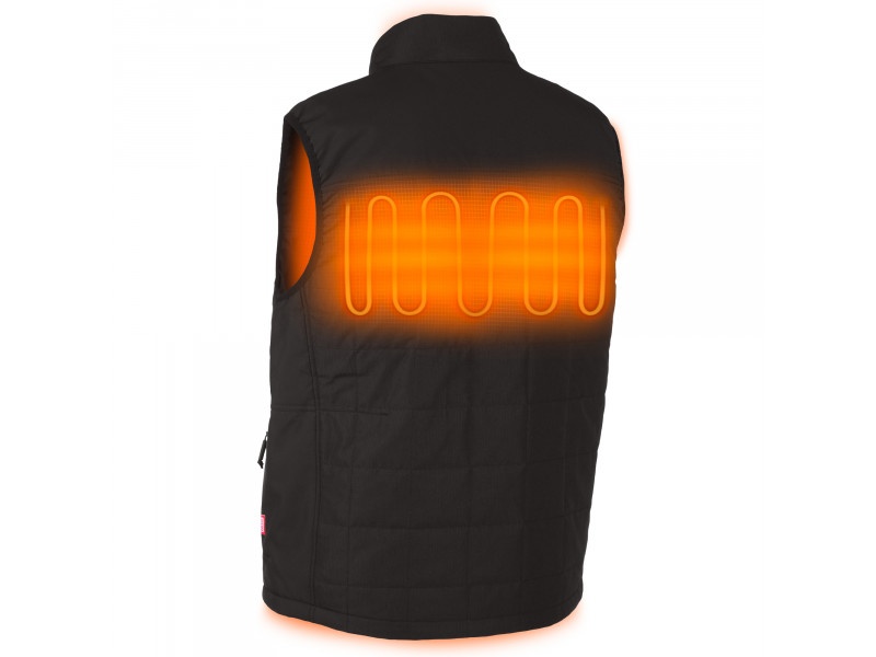 MILWAUKEE Heatable puffy vest hibrid negru L dimensiune M12 HPVBL2-0 (fără baterie + încărcător) - 3 | YEO