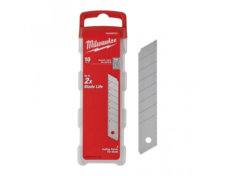 MILWAUKEE Lame ruptibile 18 mm (10 buc) - 1 | YEO