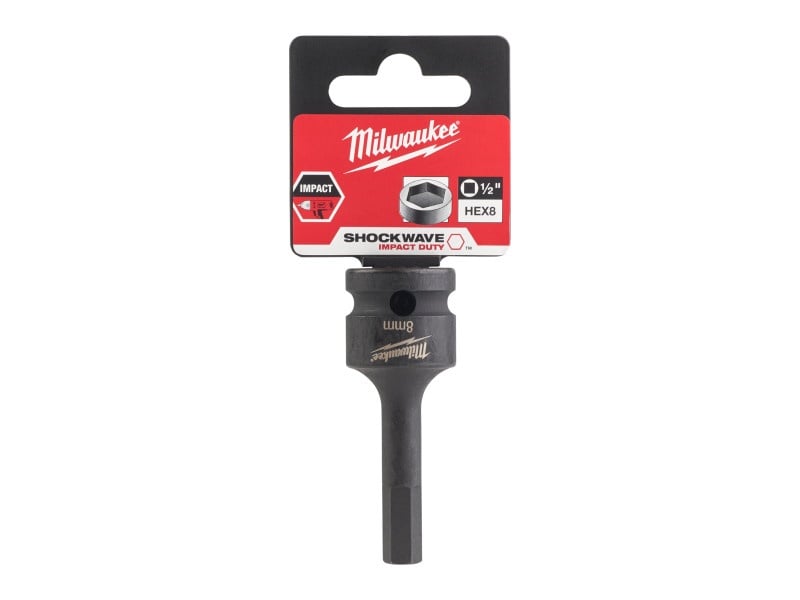 MILWAUKEE Mașină cheie hexagonală cu bit lung 1/2" 8 mm CrMo