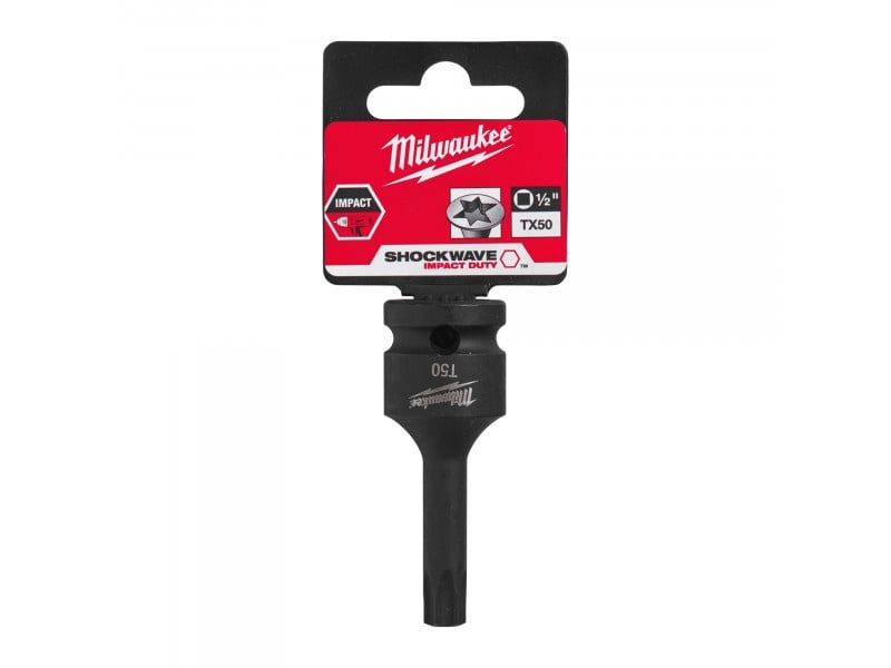 MILWAUKEE Mașină cheie tubulară cu bit lung Torx 1/2" T50 CrMo