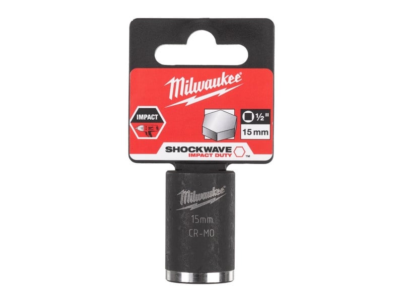 MILWAUKEE Priză de mașină 1/2" 15 mm CrMo - 1 | YEO