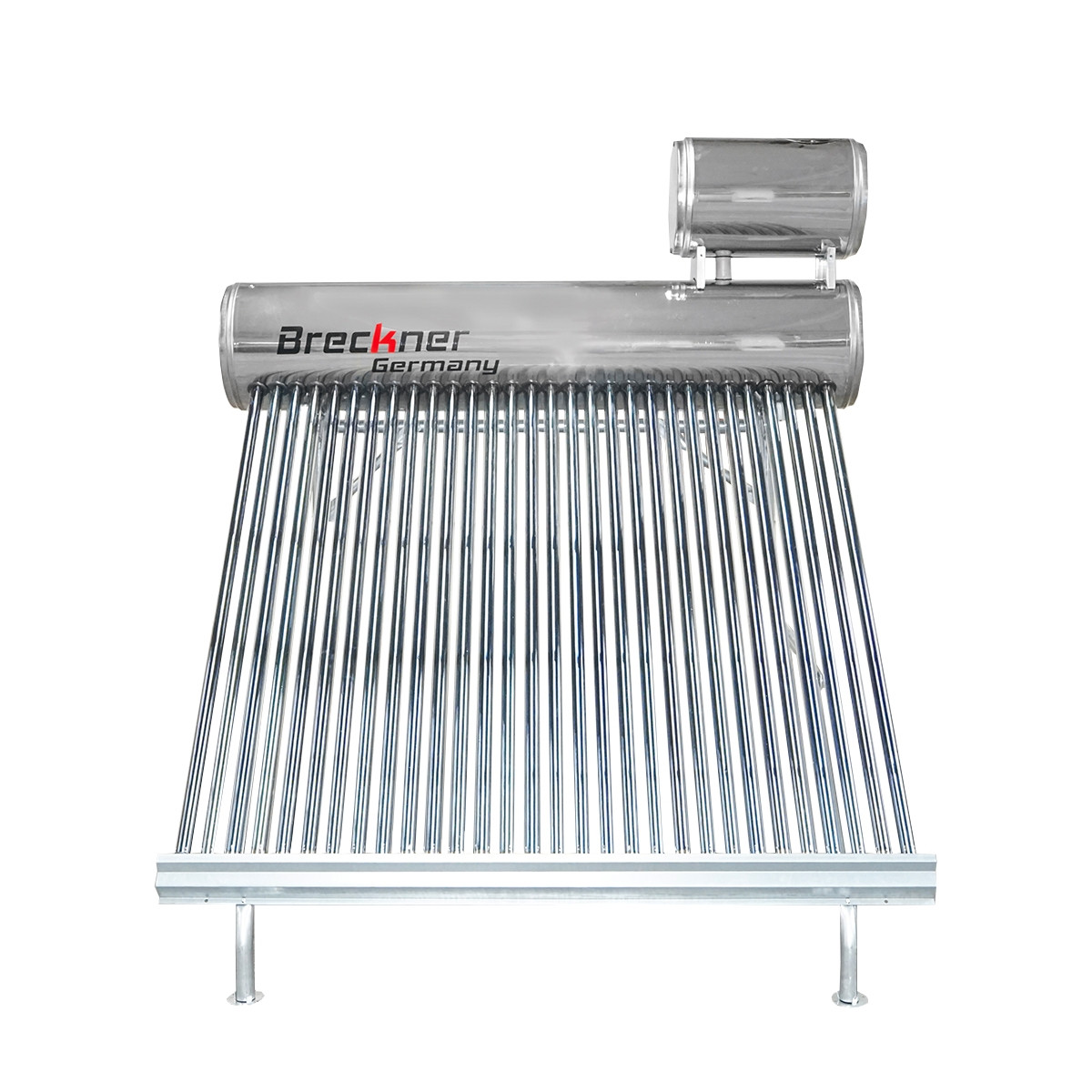 Panou solar nepresurizat inox, cu 30 tuburi pentru apa calda, boiler 210L, 2020x2200x1820mm, Cod: BK77132, Echivalență: DISEH56, Breckner Germany - 1 | YEO