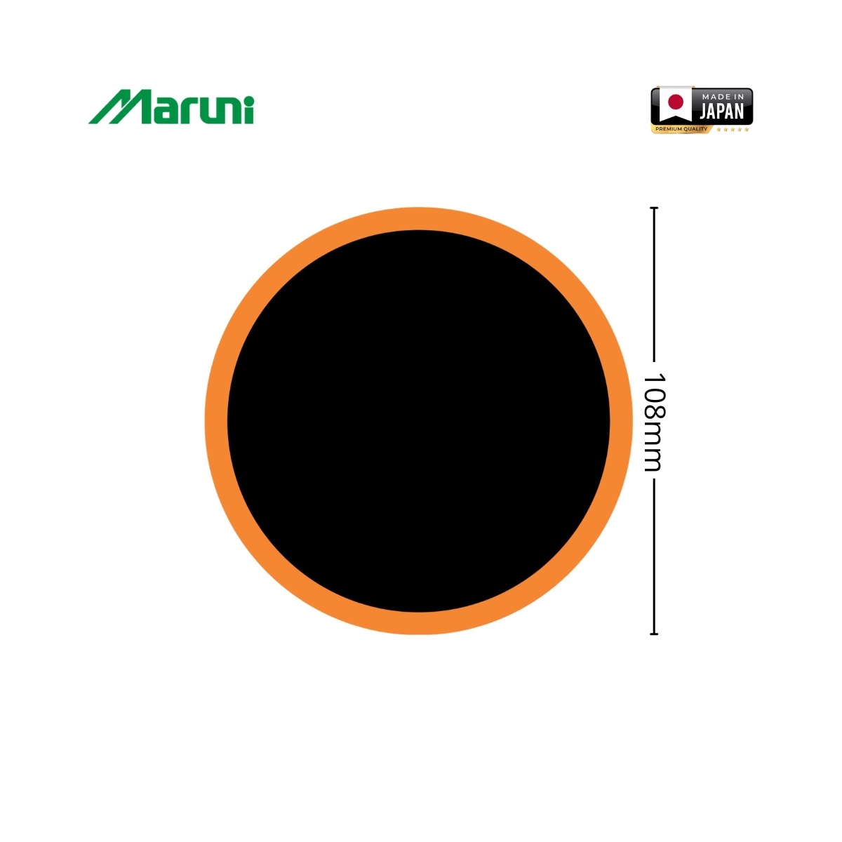 Petice vulcanizare rotunde 108mm pentru camere de aer 4 buc/set Maruni made in Japan, DISRL30 - 1 | YEO