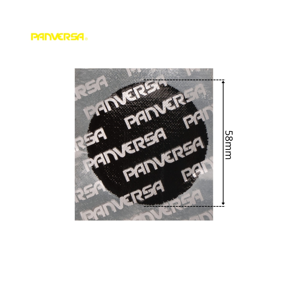 Petice vulcanizare rotunde 58mm PP3 pentru camere de aer Panversa, DISRN70 - 1 | YEO