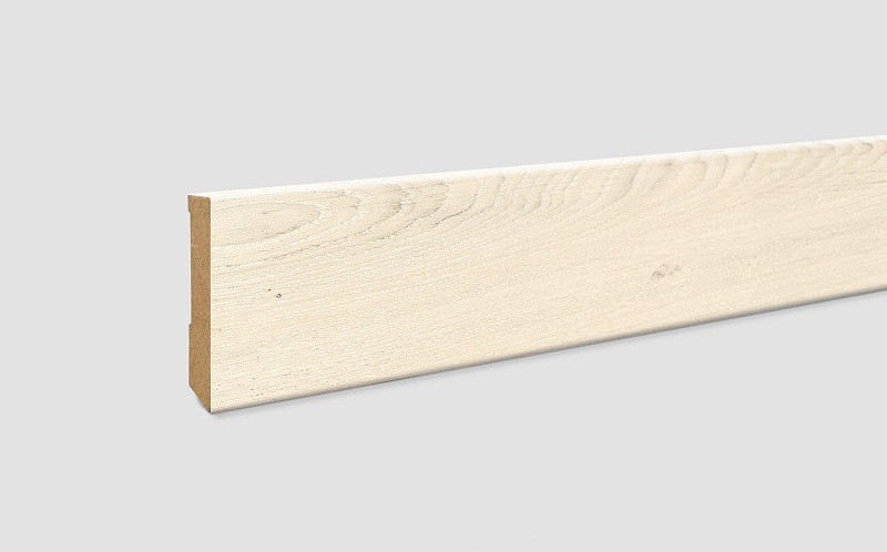 Plinta Mdf, 240 x 1.4 x 8 cm, L387, pentru Parchet laminat Egger Pro, Stejar Chalky, EPL038, Egger