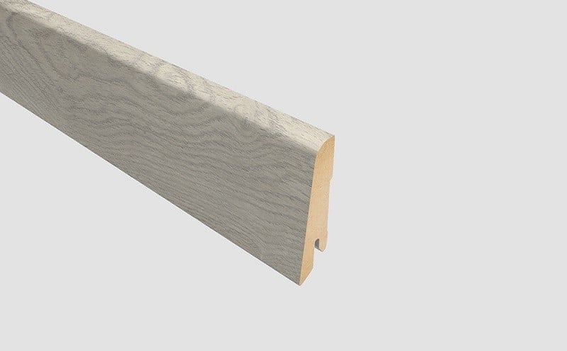 Plinta Mdf, 240 x 1.4 x 8 cm, L582, pentru Parchet laminat Egger Pro, Stejar Soria alb, EPL177, Egger - 1 | YEO