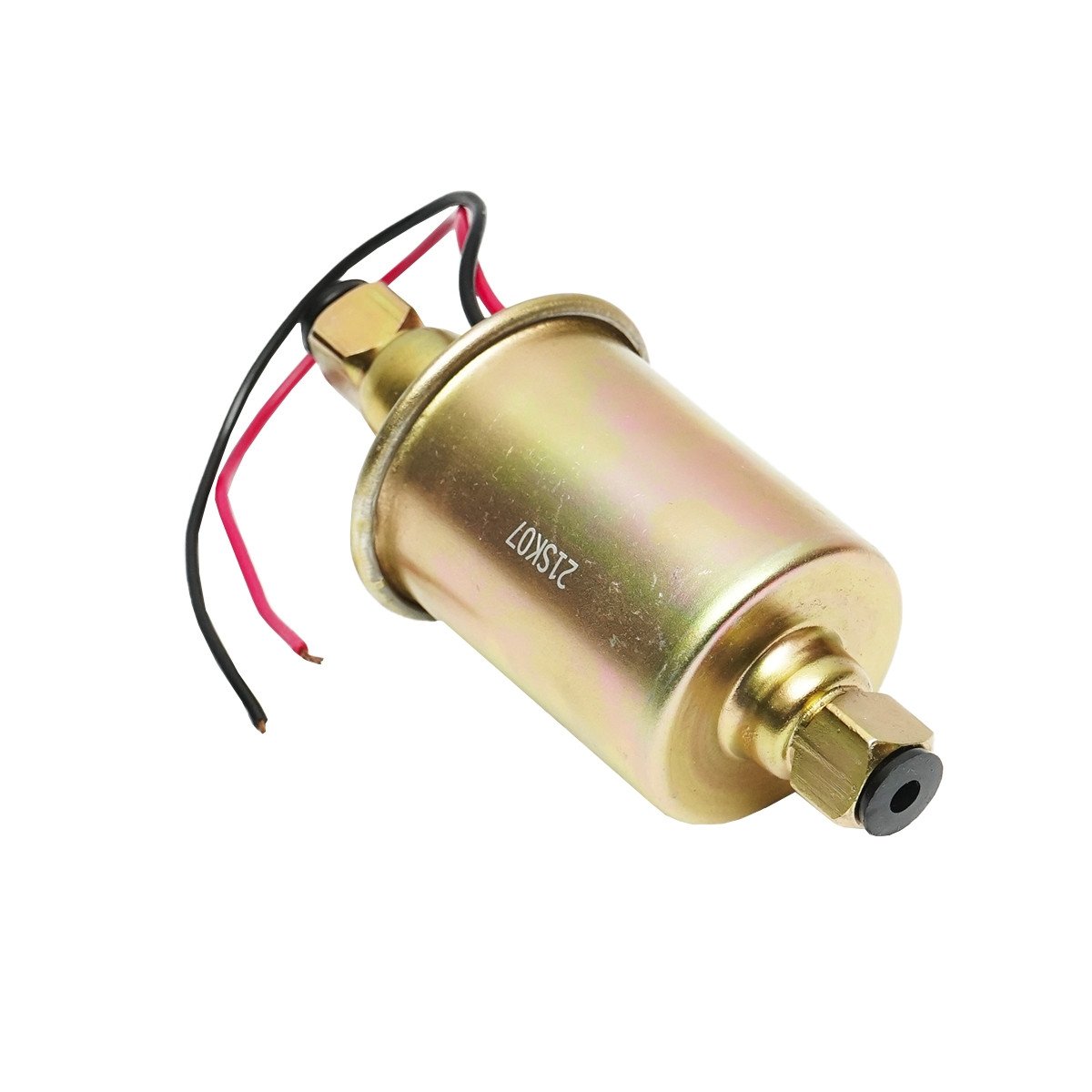 Pompa alimentare electrica universala cu filtru incorporat, 12V, L=145mm, fi 8mm pentru motorina/benzina OEM YK-2047, E8012SS, Cod: DISSR71, Brand: AUTOSPEED