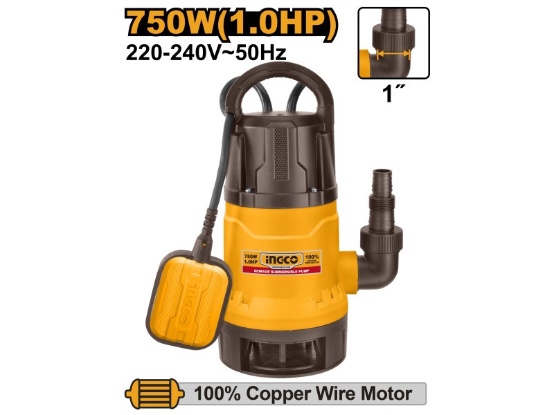 Pompă INGCO Buvár 750 W