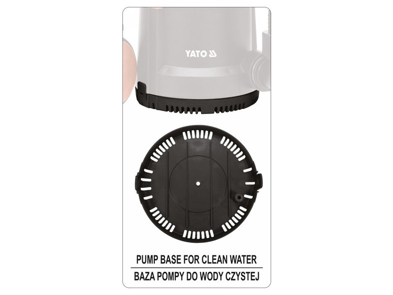 Pompă submersibilă YATO 900 W - 4 | YEO