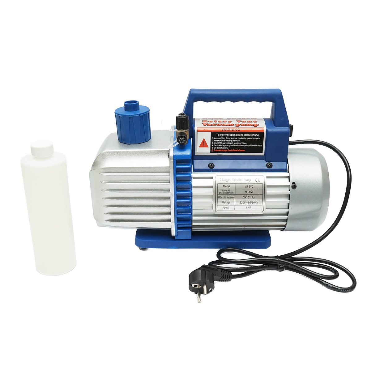 Pompa vid, vacuum 220V, 1 CP pentru instalatii frigorifice 226l/min , Cod: DISMW72, Brand: BRECKNER GERMANY