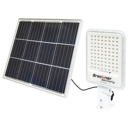 Proiector LED 30W, cu panou solar si baterie, 3,2V/40Ah si suport articulat, Cod: BK87489 Echivalență: DISDW67, Breckner Germany