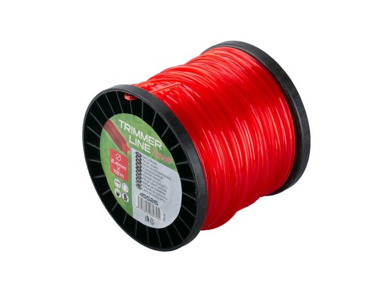 ROSA Sfoară pentru mașini de tuns iarba 2,4 mm x 112 m stea