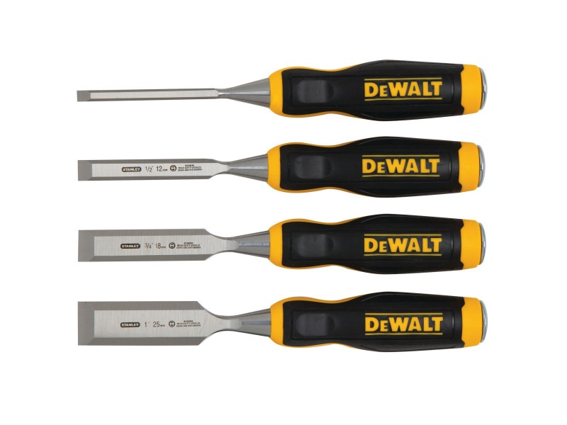 Set daltă pentru lemn cu impact DEWALT din 4 piese (6-12-18-25 mm)