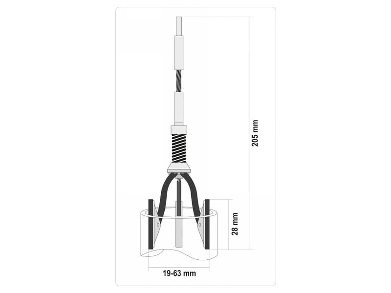 Șlefuire cilindru YATO 19-63 mm - 4 | YEO