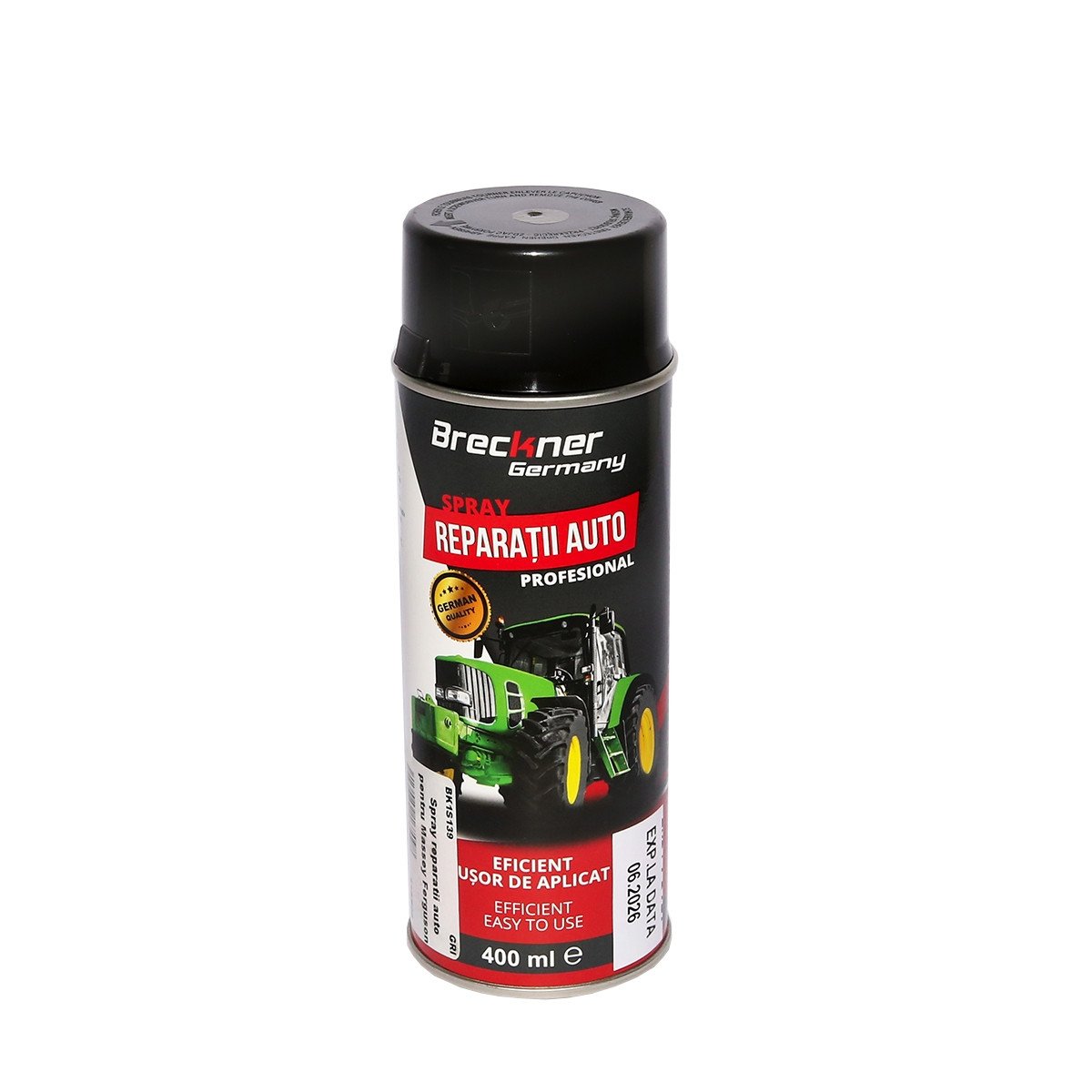 Spray vopsea gri pentru reparatii auto, tip Massey, Cod: BK1S139, Brand: BRECKNER GERMANY