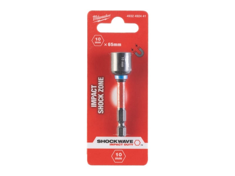 Șurubelniță MILWAUKEE SHOCKWAVE™ 10 x 65 mm 1/4" Hex magnetic (4932352543)