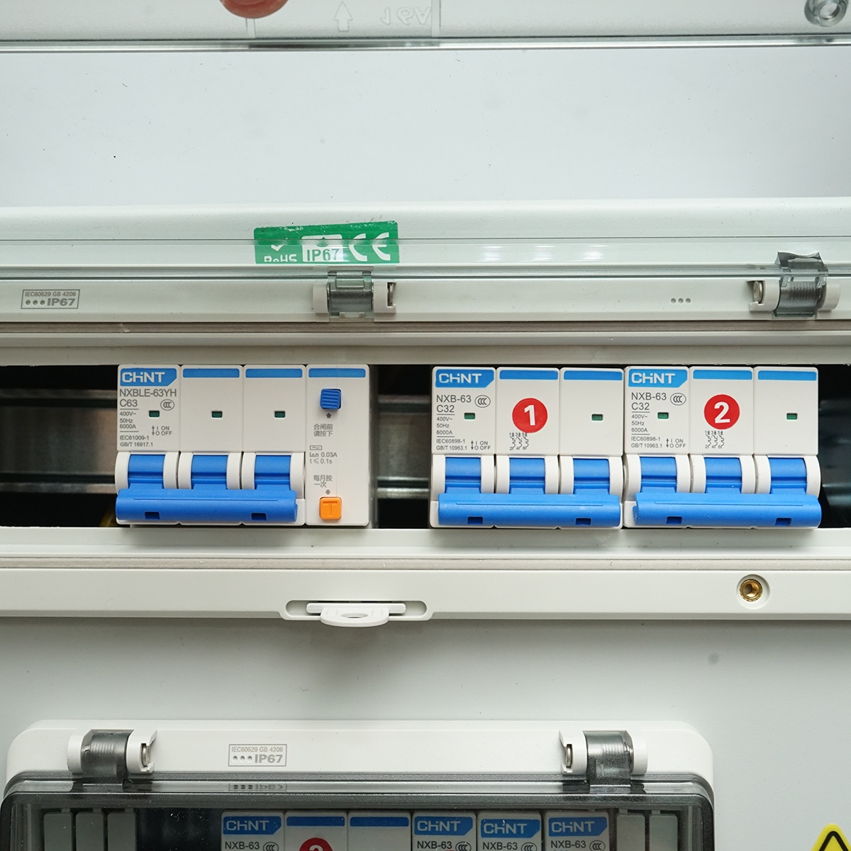 Tablou grup prize organizare santier 3x415V/32A, 3x250V/16A, 10 module, 540x360x180mm IP67 SUNTREE, Cod: DISPK20 , Brand: SUNTREE