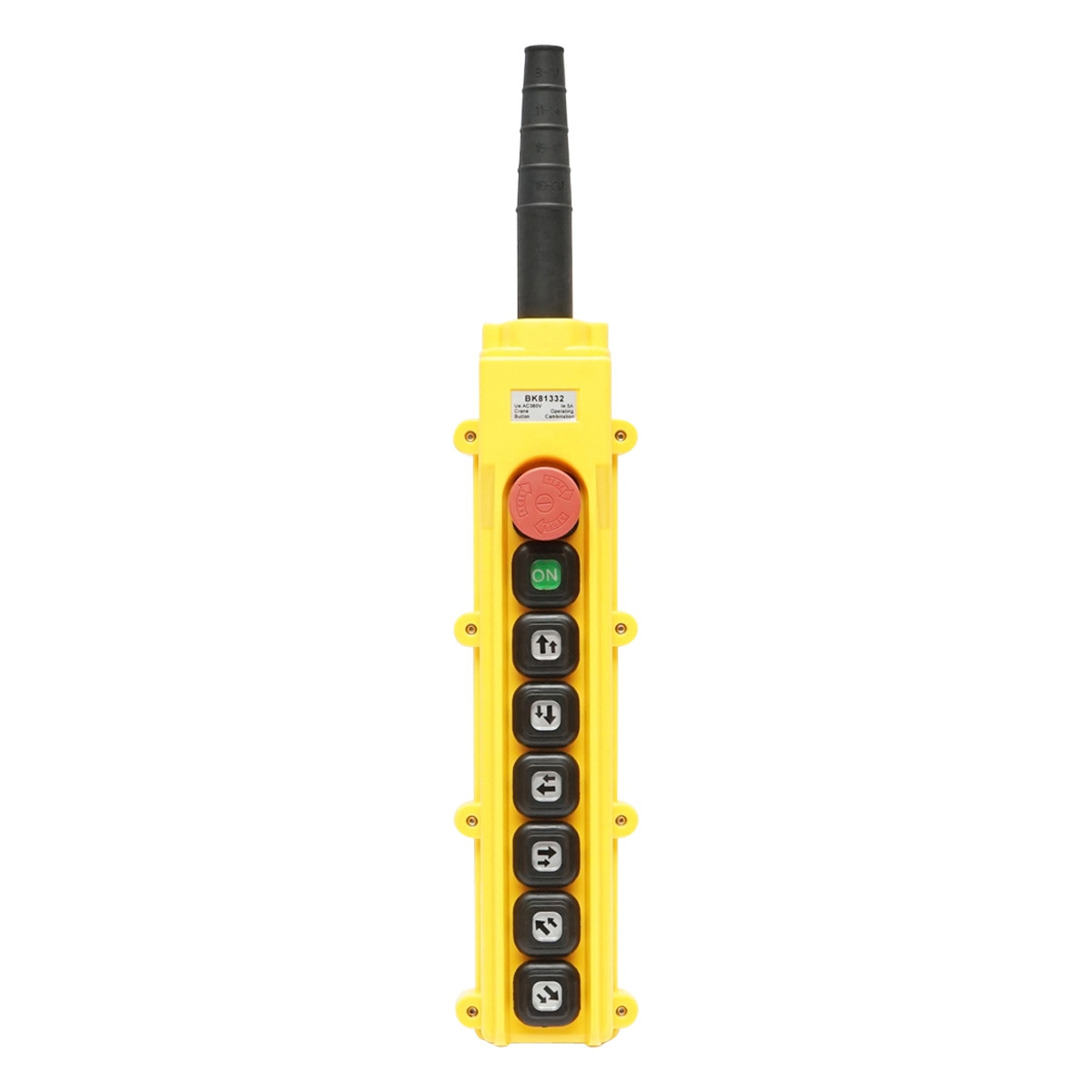 Telecomanda industriala cu 8 comenzi 380V, Cod: BK81332, Brand: BRECKNER GERMANY