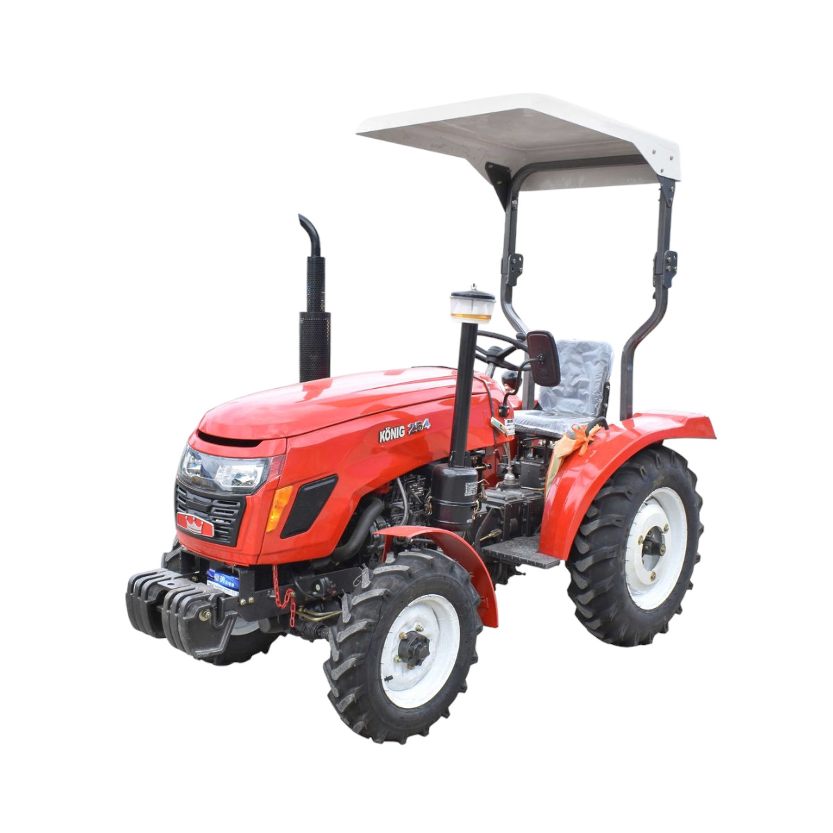 Tractor 25CP 4x4, rosu cu semicabina seria 244, Cod: DISTB95X, Brand: KONIG TRAKTOREN