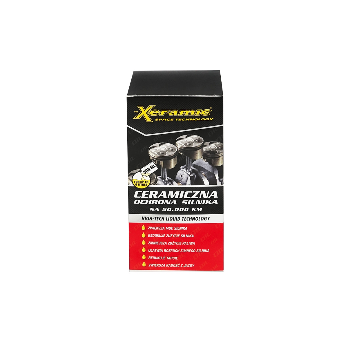 Tratament motor cu pulbere de ceramica 500 ml (pentru 6L de ulei), Cod: XER20103, Brand: XERAMIC