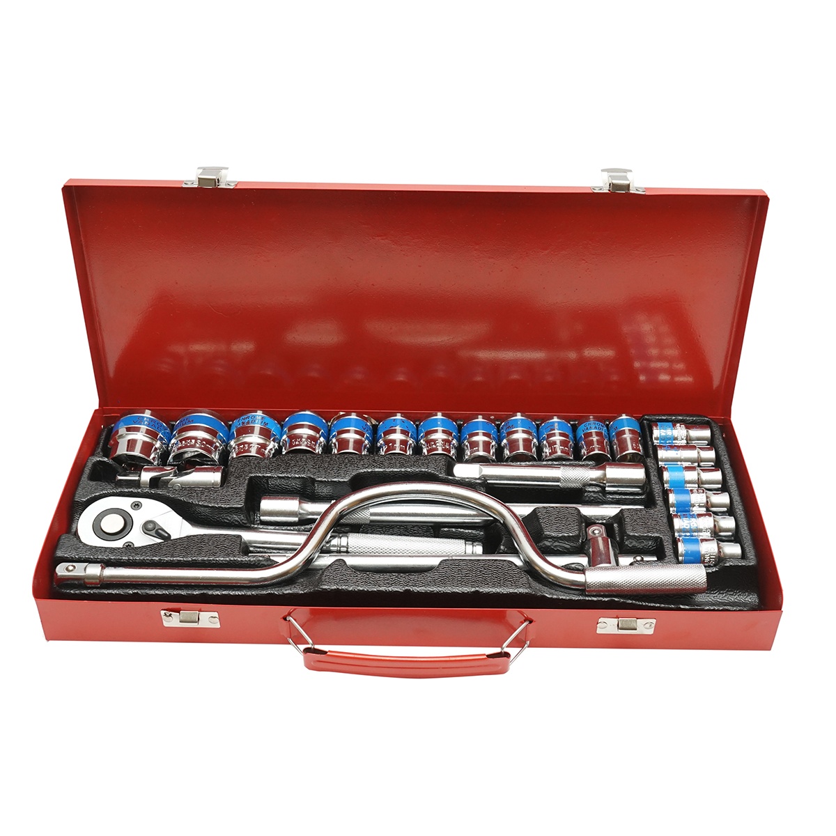 Trusa chei tubulare 8-32mm, 1/2 antrenor cu clichet 25 piese , Cod: DISLZ50, Brand: BRECKNER GERMANY