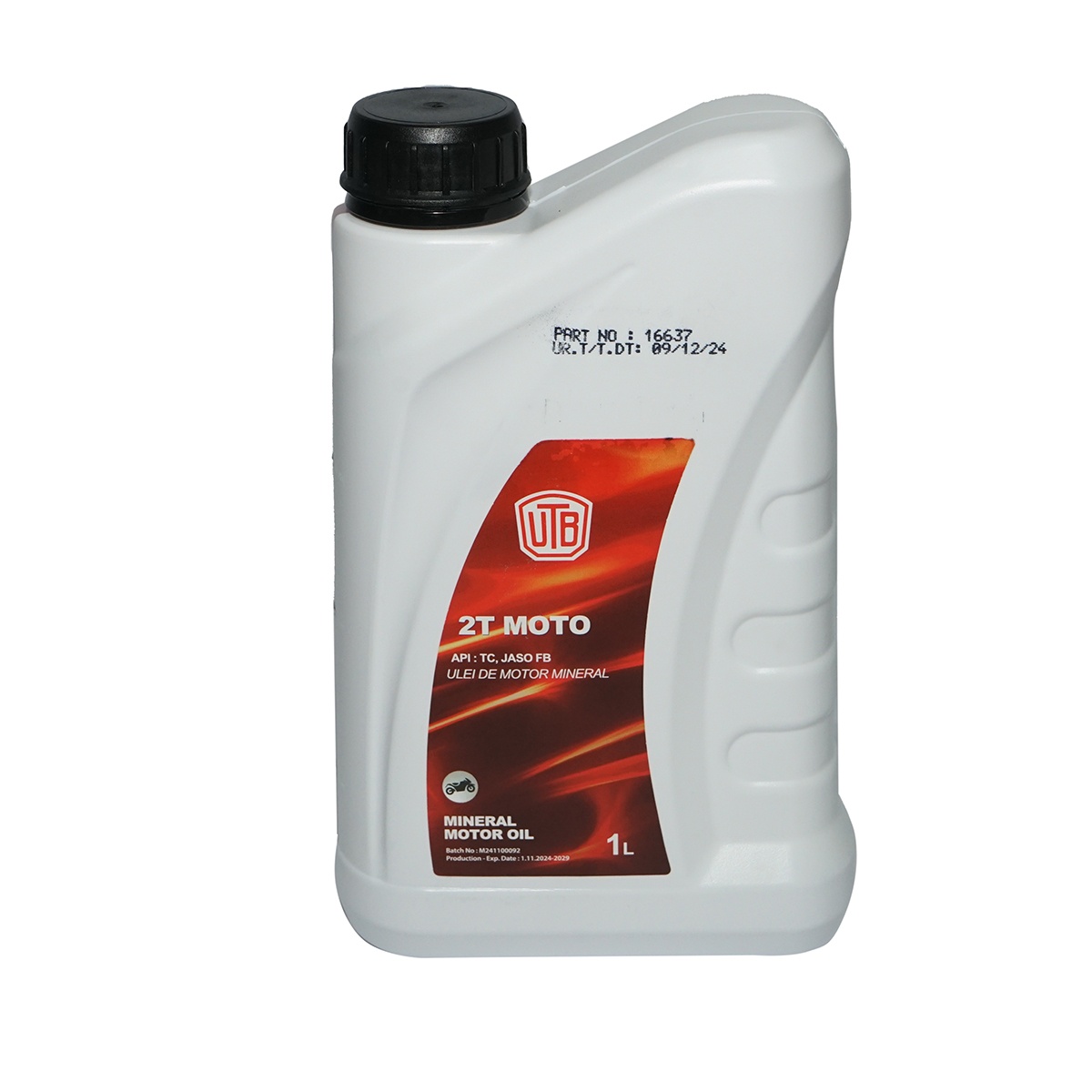 Ulei mineral rosu 2T UTB 1L, Cod: UTB2TS/1, Marca: UTB