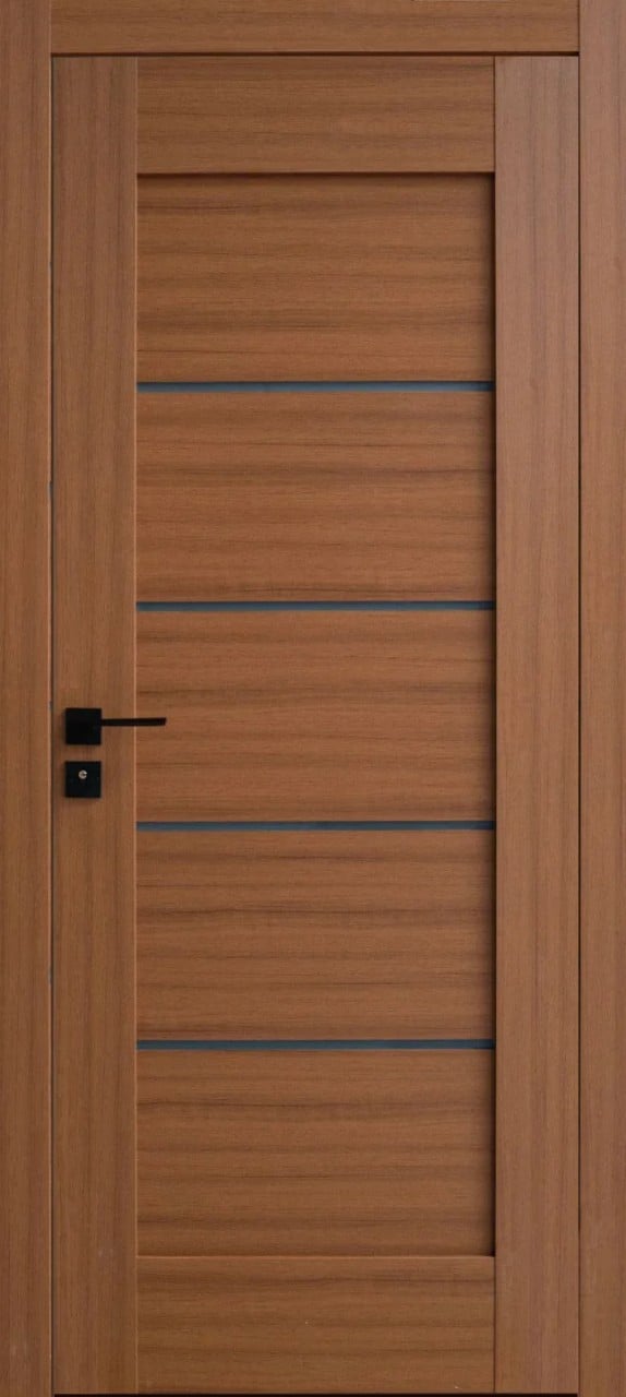 Usa interior, Golden Glow Teak, JYA 066, lemn & mdf, 60x200cm, stejar auriu, reversibila, KDoors