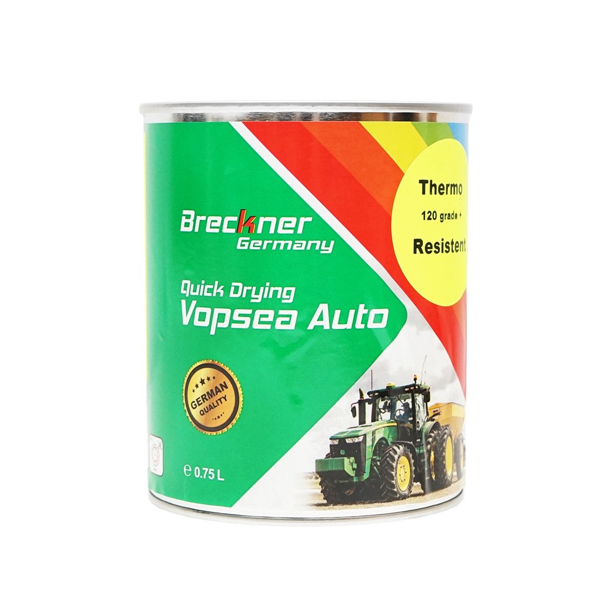 Vopsea auto pentru temperaturi ridicate rosu 0,75L (pentru motoare, etriere, etc....), Cod: BK1K151, Brand: BRECKNER GERMANY