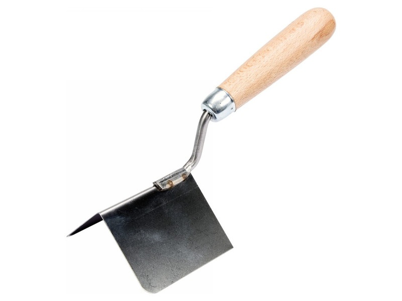 VOREL Lingură de zidărie colț exterior inox 80/60/60 - 1 | YEO
