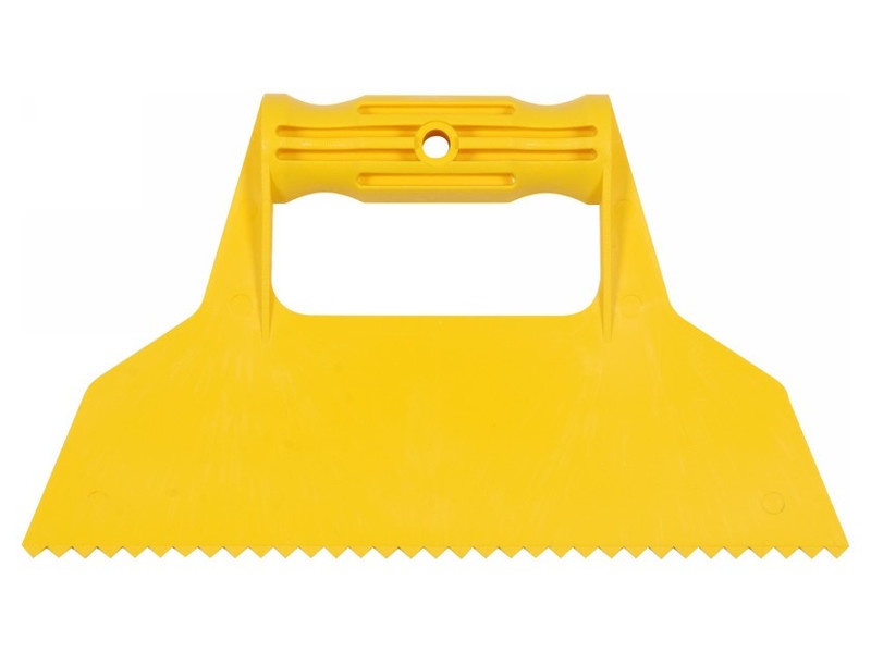 VOREL spatulă zimțată din plastic 225 mm