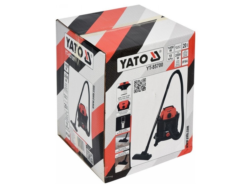 YATO Aspirator industrial 20 litri 1400W - 3 | YEO