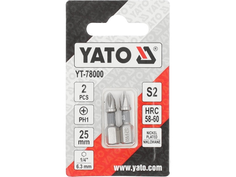 YATO Bithegy PH1 x 25 mm (2 buc)