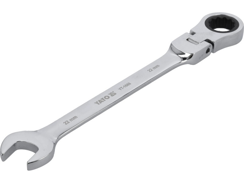 YATO Cheie cu clichet cu stea 22 mm / 290 mm 72T CrV - 2 | YEO