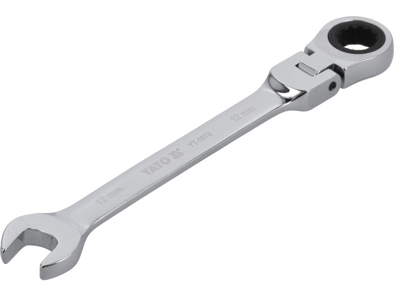 YATO Cheie cu clichet stea cu clichet 12 mm / 170 mm 72T CrV - 2 | YEO