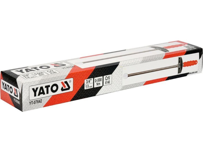 YATO Cheie dinamometrică 3/4" 0-500 Nm CrV - 1 | YEO