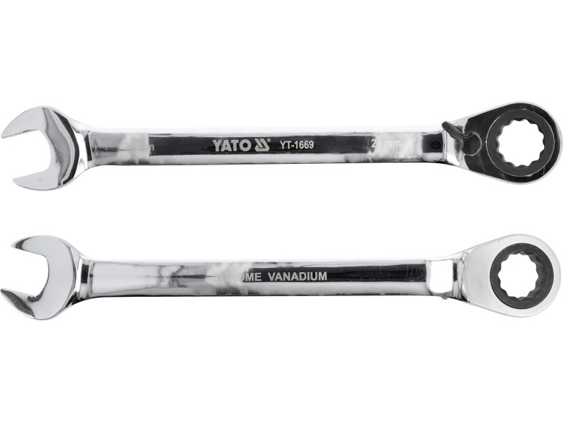 YATO Cheie stea cu clichet 26 mm / 360 mm 72T CrV - 4 | YEO