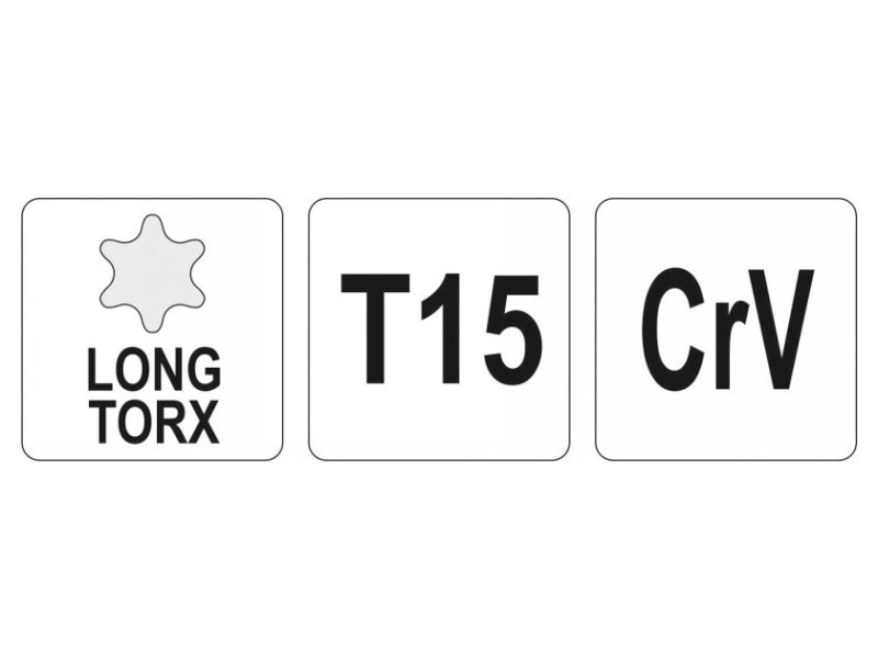 YATO Cheie Torx T15 lungă - 1 | YEO
