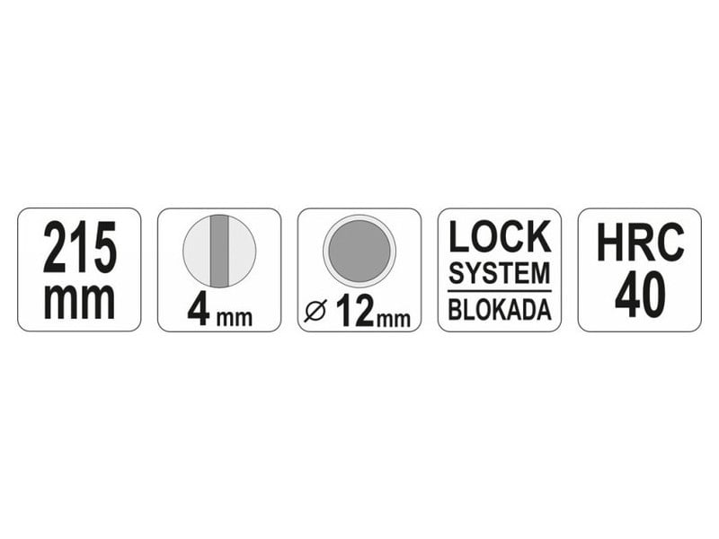 YATO Clește de prindere pentru țevi de apă 215 mm 45° - 2 | YEO