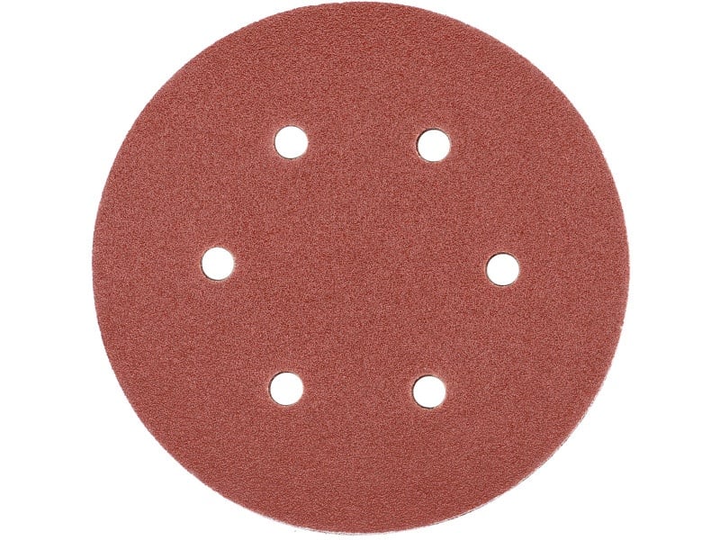 YATO Disc de fixare Velcro 150 mm / P80 6 găuri (50 buc)