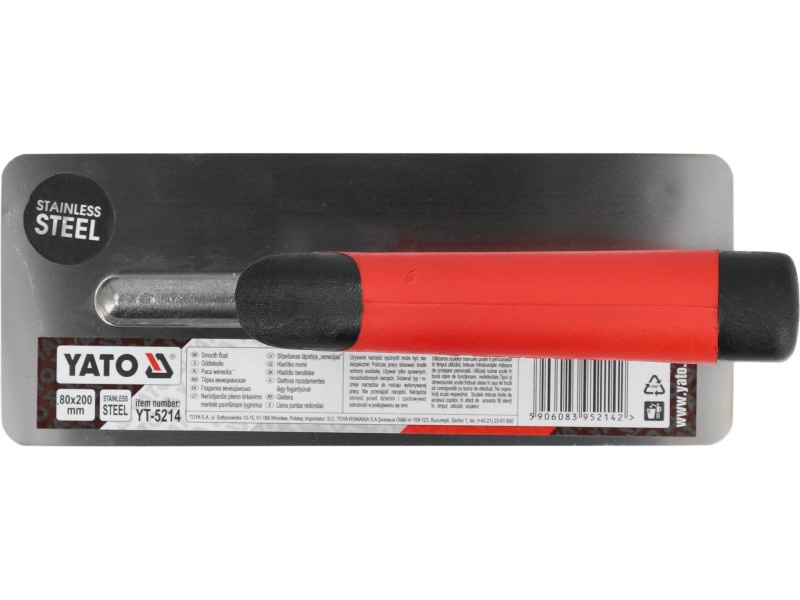 YATO Glettvas 80 x 200 mm inox - 2 | YEO