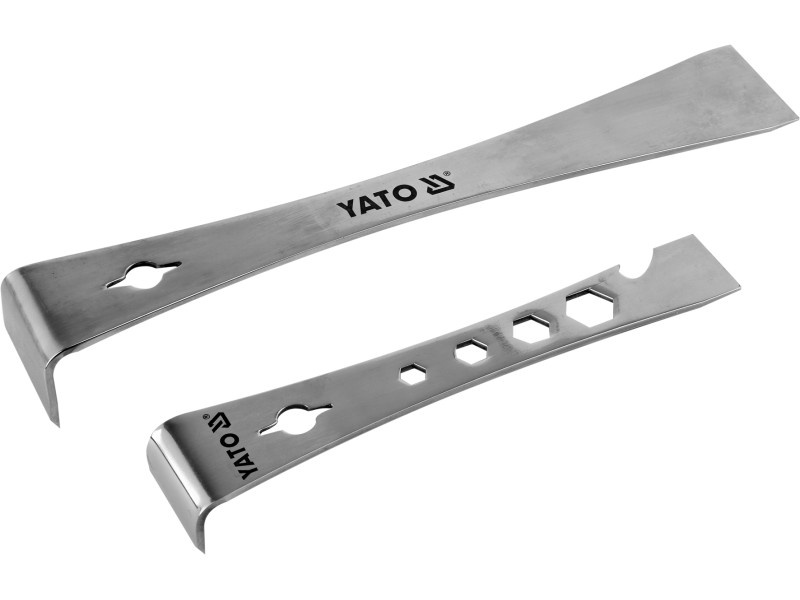 YATO Inox set răzuitor de vopsea 2 piese 170, 230 mm