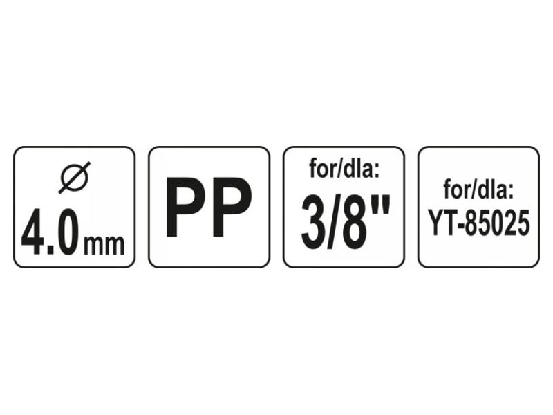 YATO Mâner pentru fișier pentru ferăstrău cu lanț de 4,0 mm