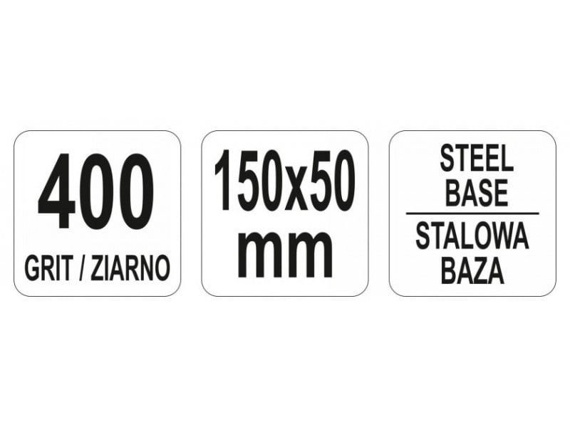 YATO Piatră ponce diamantată G400 150 x 50 x 4 mm