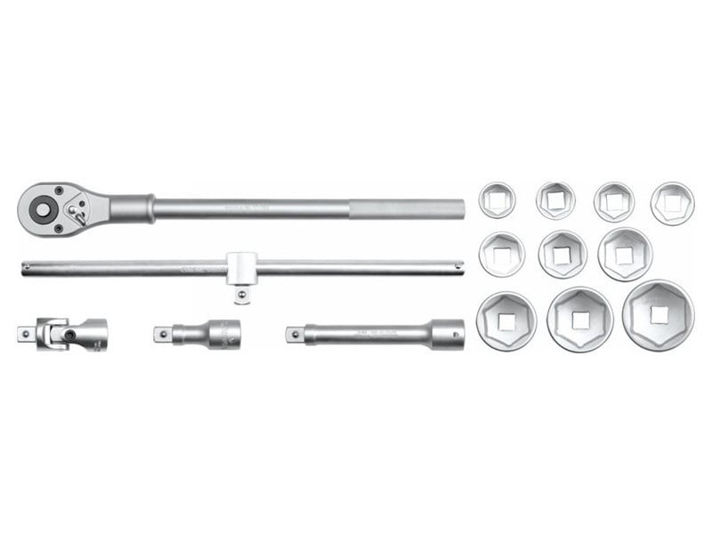 YATO set de prize 15 piese 3/4" 30-60 mm CrV