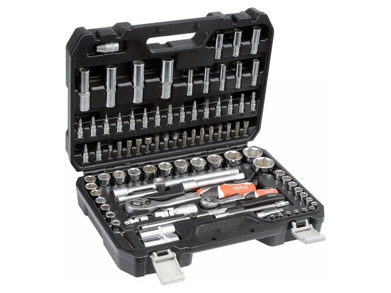 YATO set de prize 94 piese 1/4", 1/2" CrV - 1 | YEO