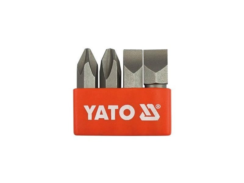 YATO Set de vârfuri bit 5 bucăți PH2-PH3 36 mm (pentru YT-2800,YT-2801) CrV