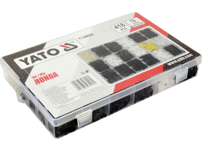 YATO Set patent din plastic 418 piese Honda - 4 | YEO