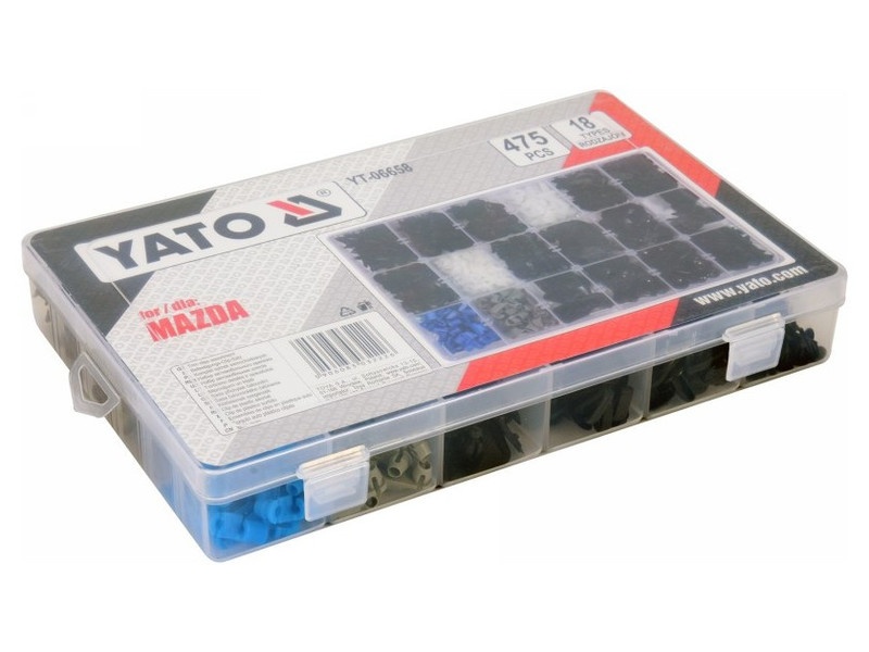 YATO Set patent din plastic 475 piese Mazda - 2 | YEO