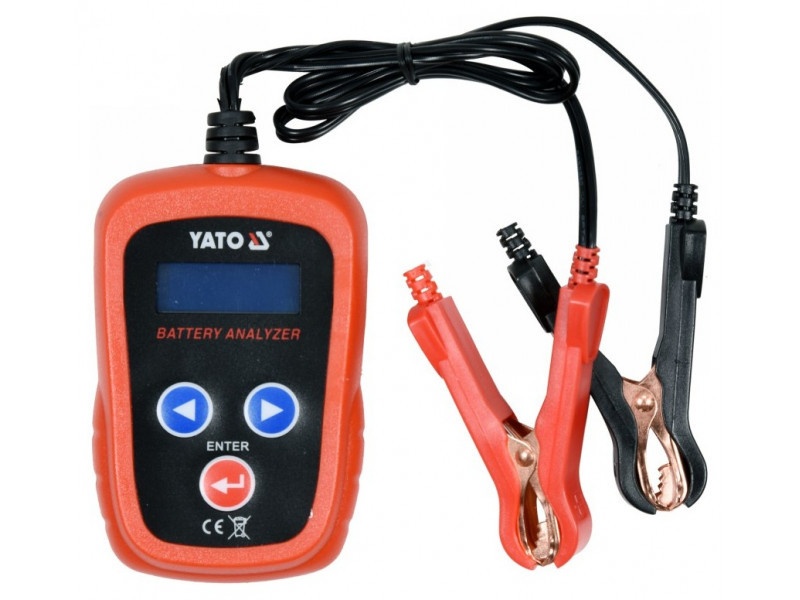 YATO Tester digital pentru baterii 12 V