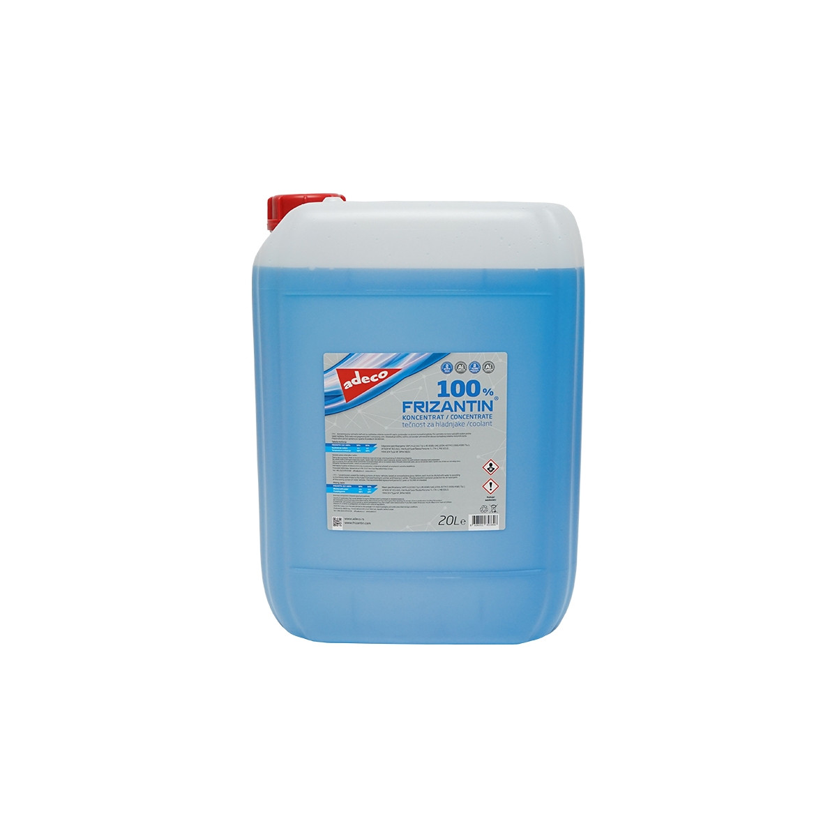 Antigel G11 albastru concentrat -57 grade 20L , Cod: DISLD15, Brand: Adeco